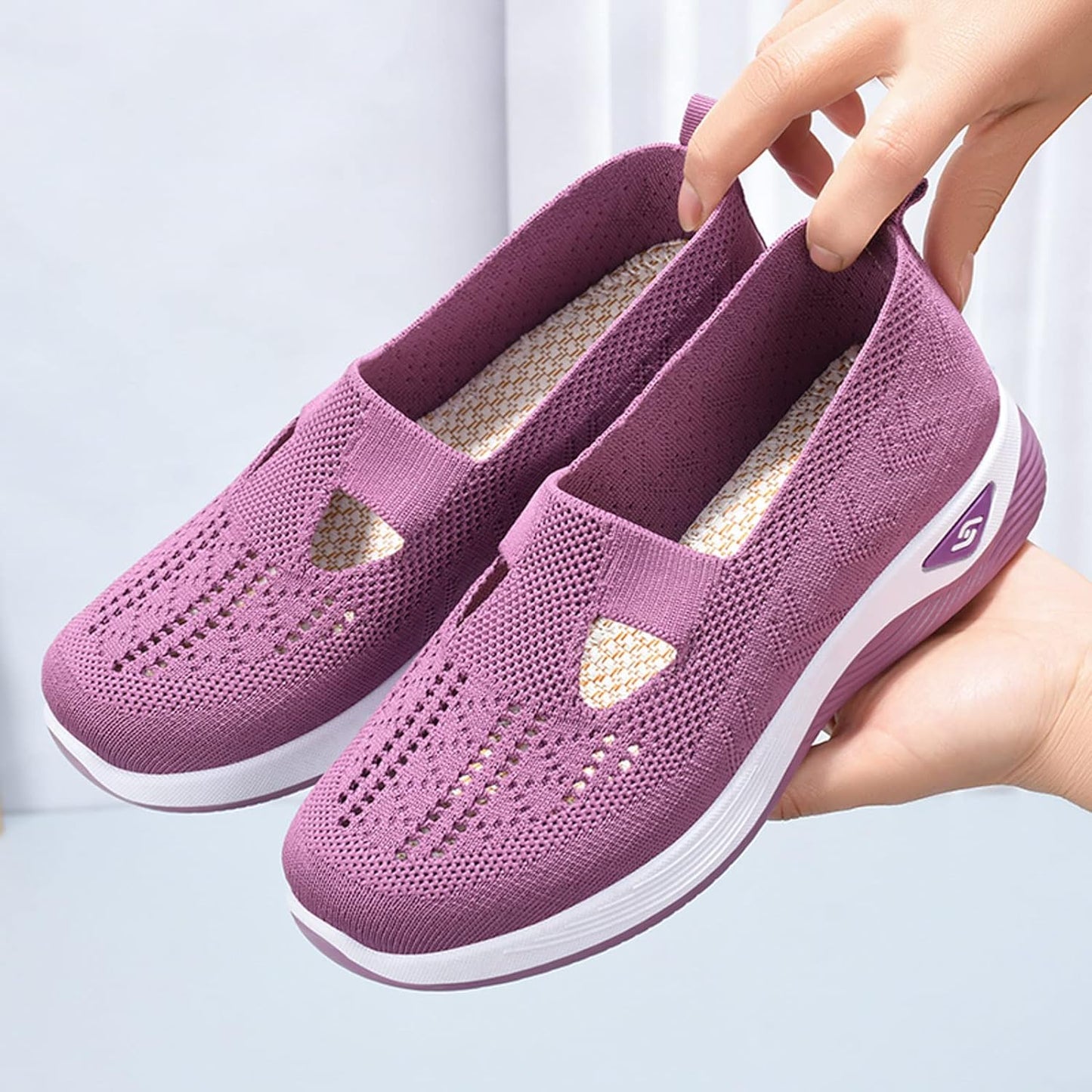 1a ❗Comodos zapatos para dama❗ - Transpirables, Suela expanso liviana y flexible - Estilo moderno - CONTRAENTREGA