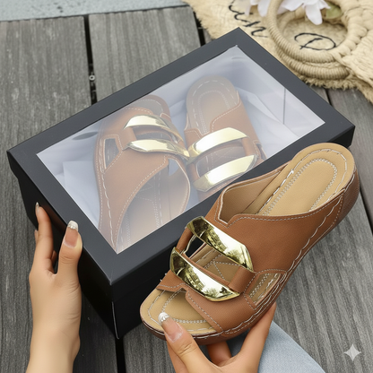 🌀 Bellos suecos de suave cuero industrial - Son ergonómicos, Elegantes, modernos - Cómodos fácil de calzar.