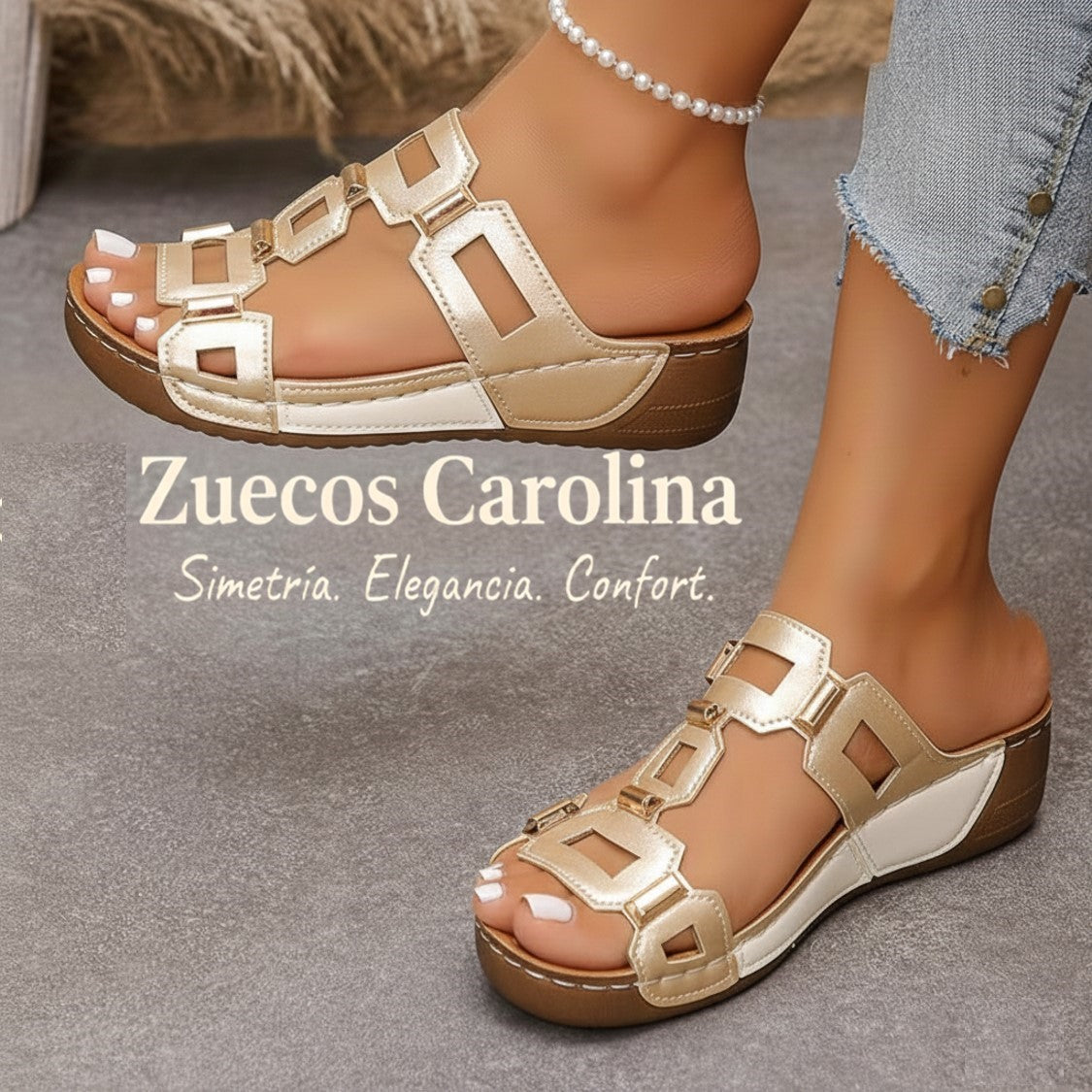 ❤️ Zuecos Simetricos | Calzado moderno, elegante, cómodo.