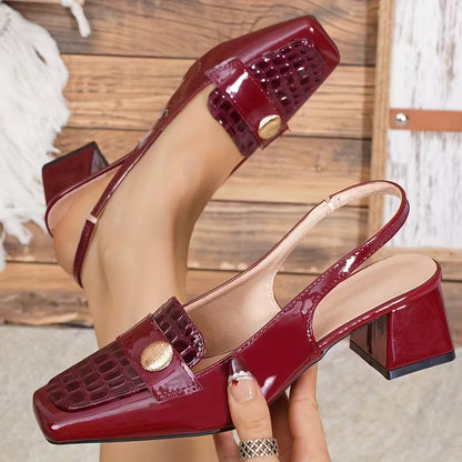 👡 Elegancia clásica infaltable. inspiración francesa estilo Mary Jane. Calzado para dama cómodamente elegante. Altura ideal 4.5 cm.